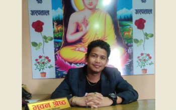 काठमाडौ-२ बाट संघीय चुनावमा स्वतन्त्र उम्मेदवारी दिने गौतम वुद्ध अस्पतालका प्रबन्ध निर्देशक श्रेष्ठको घोषणा
